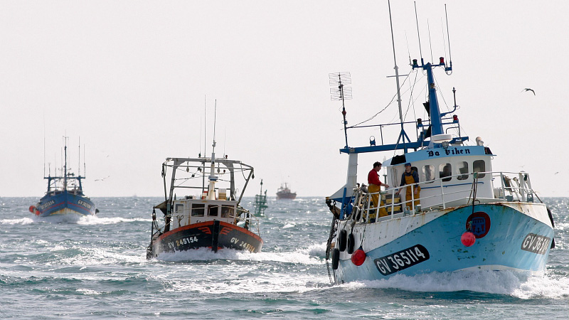 Bateau Peche Seableue